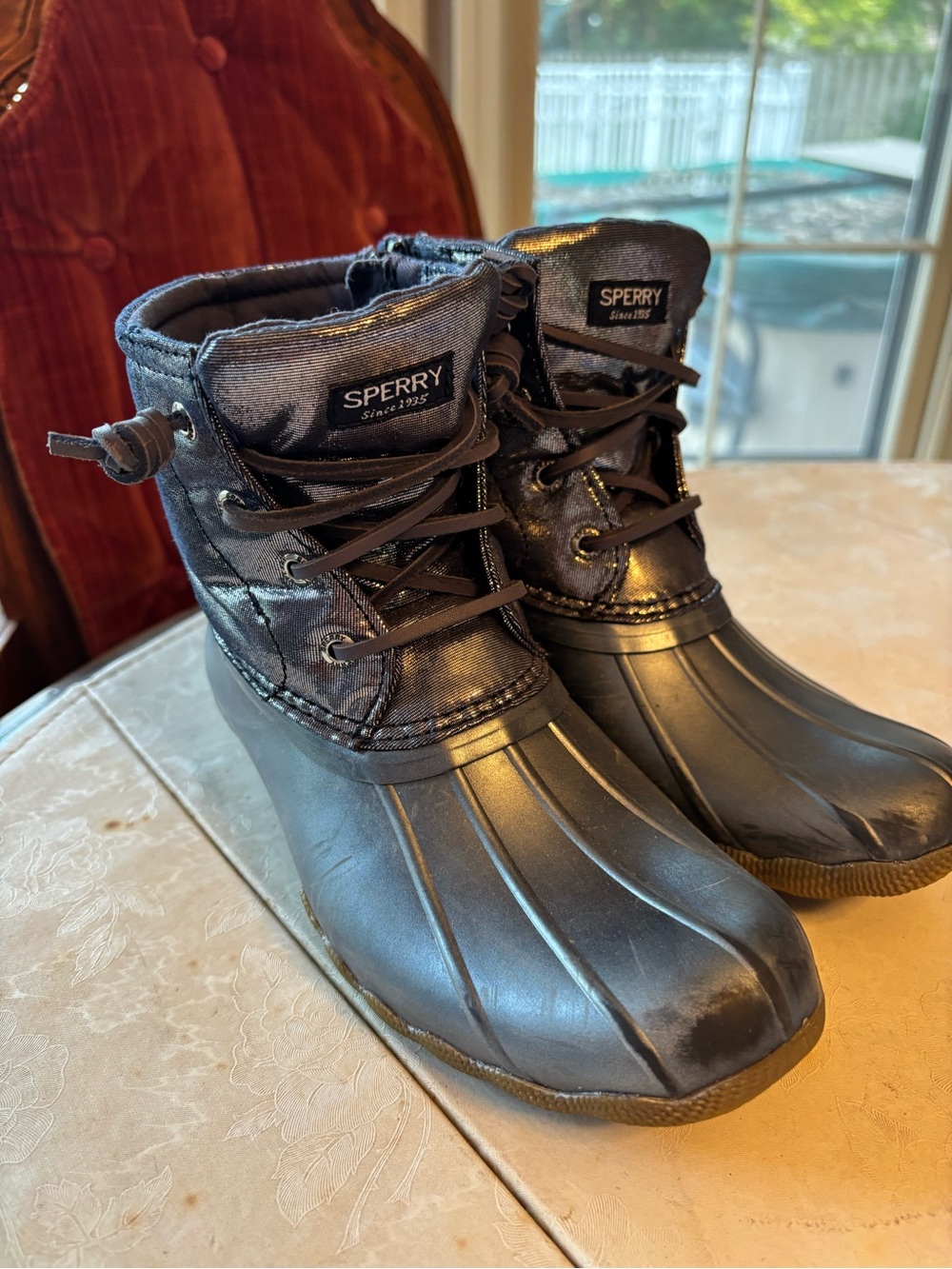 Sperry Kids Duck Boot size 2